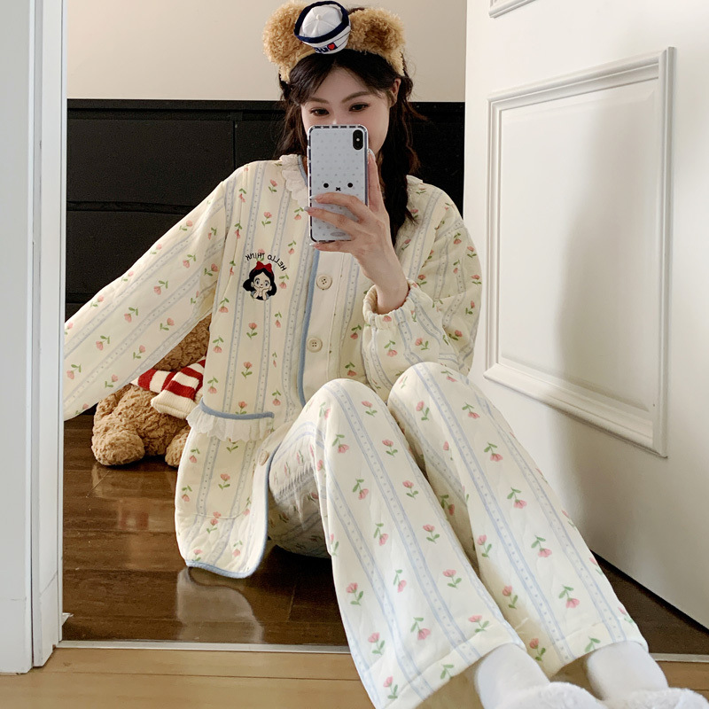 S--3969#snow white [thick air cotton] / L size [ 42.5-60kg ]