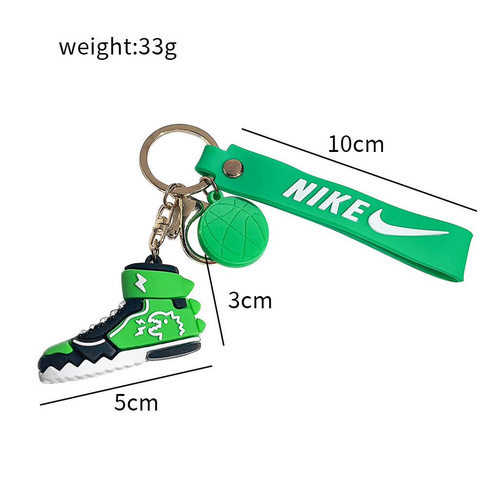 Creative Silicone AJ Shoe Mold Keychain 2