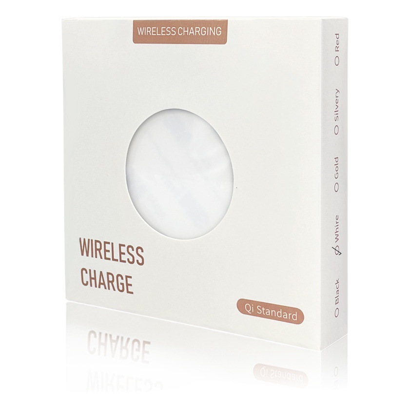 Impresión de transferencia térmica adecuada para apple huawei cargador inalámbrico material en blanco suministro directo fábrica