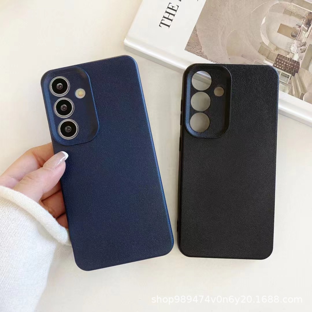 All-inclusive simple litchi skin TPU mobile phone case for red rice 14C/red rice A3PRO fine hole material soft case