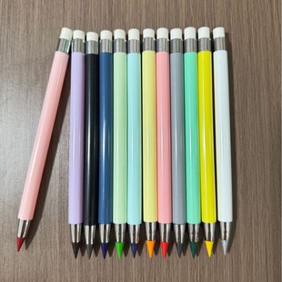 The new eternal pencil black technology color lead can not be finished, it is not easy to break, do not need to cut students painting pencil