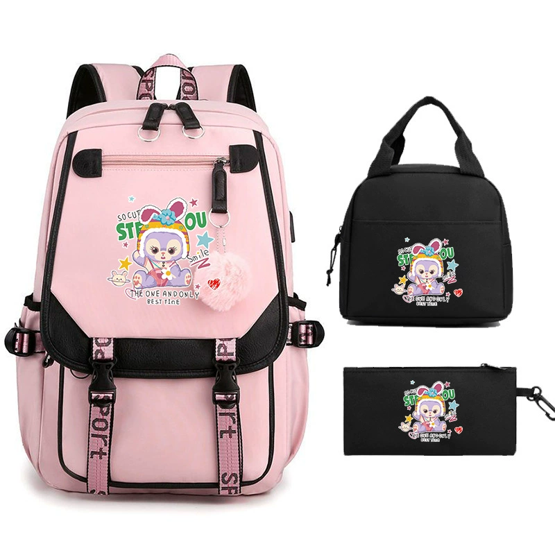 Backpack, cute capacious ultra light shoulder bag, spine protection