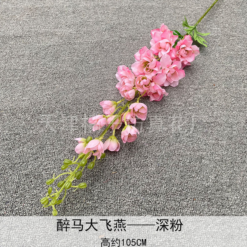 Flores de boda de alta calidad de flores de madera verde de bambú y lirio de pino masson de alta calidad