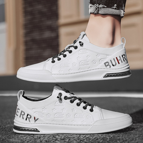 European Station Spring and Autumn New Low-top Men's Shoes Casual Genuine Leather Shoes Lazy Men's Trendy Sneakers Men's Four Seasons Trendy Shoes