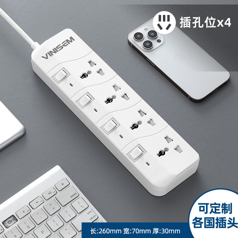 Venta directa de fabricantes de enchufes para la plataforma de exportación de Amazon AliExpress "agujero universal" nuevo enchufe