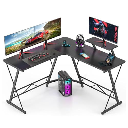 Yintuo European and American Simple L-shaped Corner Computer Desk Corner Desk Desk Home E-sports Table Factory Direct Supply