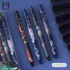 Guo Chao Qingyun Ins high face value neutral pen Creative pen Pen Press the dynamic black stationery and press the pen to write the pen