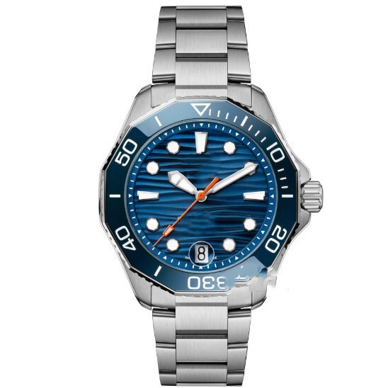 2025 Foreign Trade Hot Style High Quality Men's Casual Silicone Band Alloy Multi-Function Watch Manufacturer Wholesale One Piece