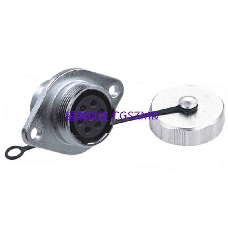 �쿨ʽ������WY24TE/Z6Flange panel receptacle IP67, Threaded