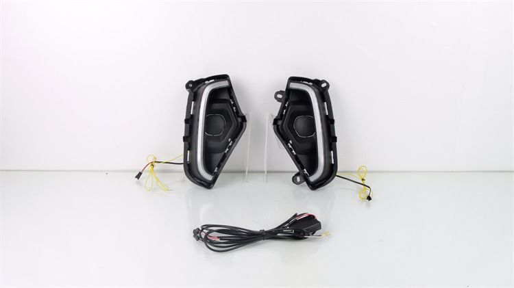 Suitable for 23-24 Rav4 Special Daytime Running Lights Rav4 Daytime Running Lights Led Fog Light Frame Modification Flow