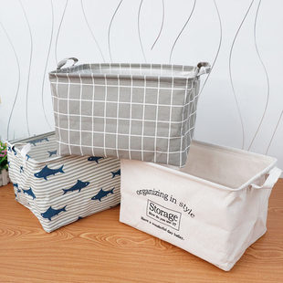 (Cross-border trading), cloth, storage box for home use, toy, storage basket, cotton and linen