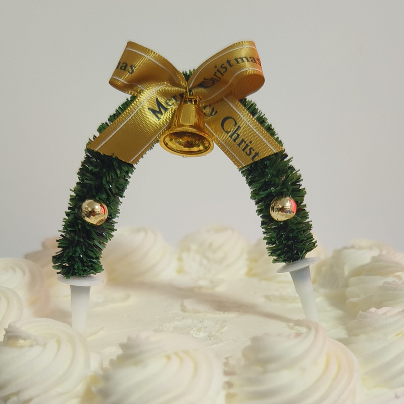 メーカー卸売りクリスマスケーキ装飾プラグインケーキ装飾クリスマス装飾クリスマスツリー花輪挿し札|undefined