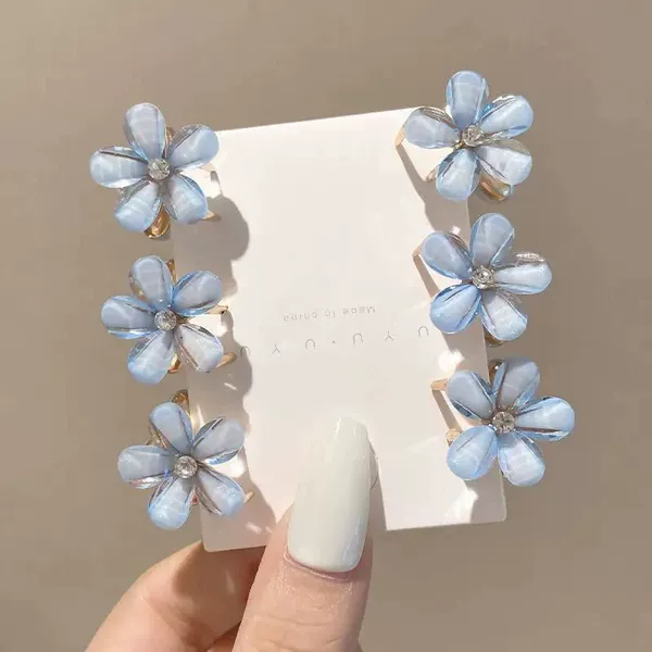 D87-blue 6 pieces