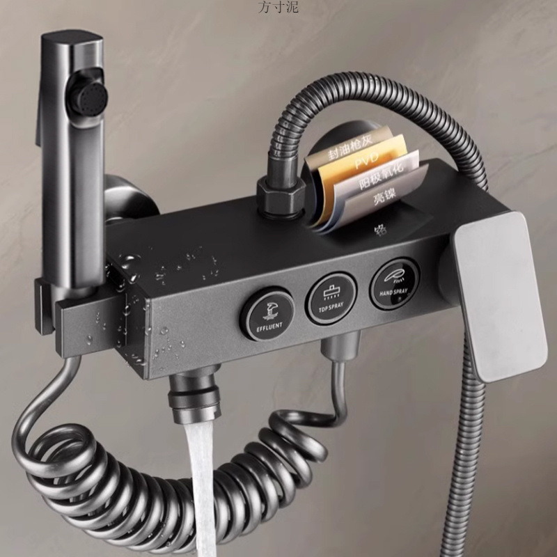 Shower shower bathroom nozzle mixing valve switch bathtub hot and cold simple bath home source factory one piece wholesale