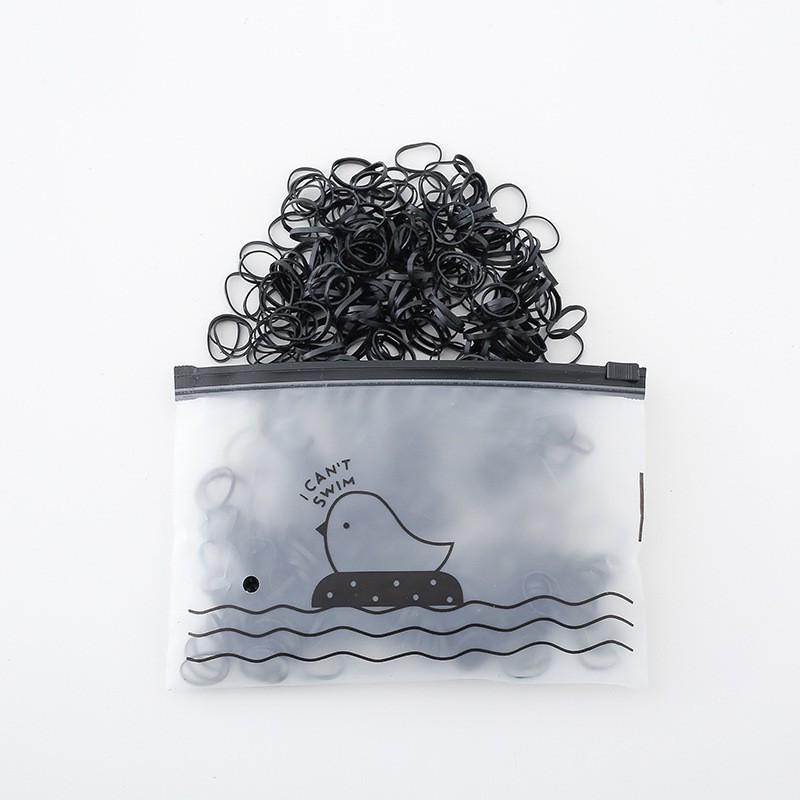 Simple tiras de goma desechables para mujeres cuero cabelludo cubierta cabello para niños no lastimar el cabello tiras de goma anillo cabello cabello cabello al por mayor