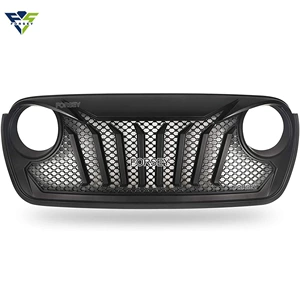 18-20 Jeep Wrangler JL üçün ön barmaqlıq və ön bufer mərkəzi tor