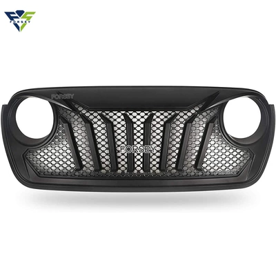Suitable for 18-20 Jeep Wrangler JL front grille and front bumper center mesh (Zhongwang)