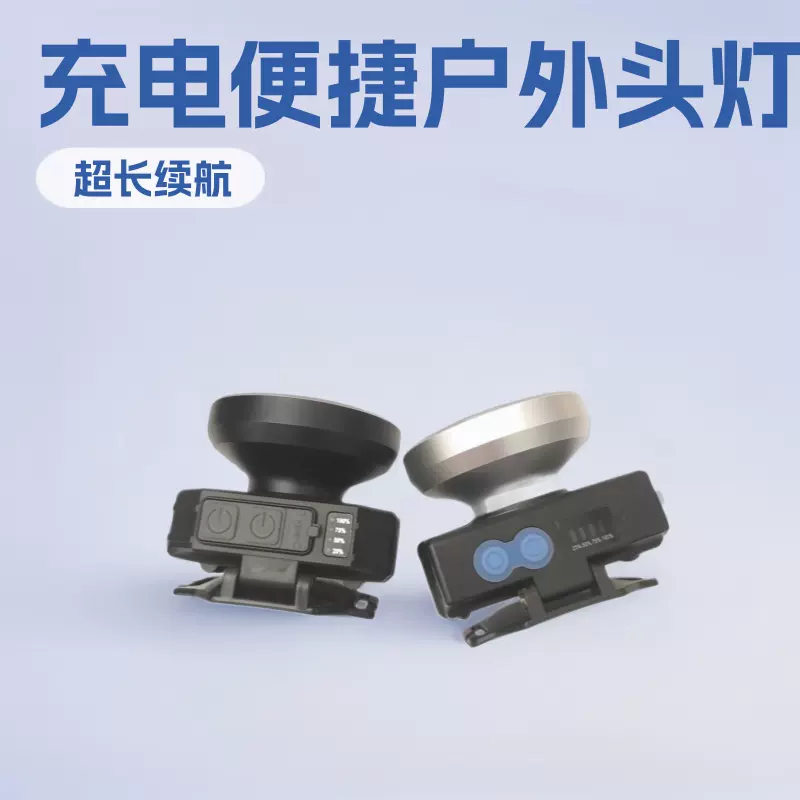 LED头灯外壳套件强光头灯超长续航钓鱼户外登山探险充电小型头戴