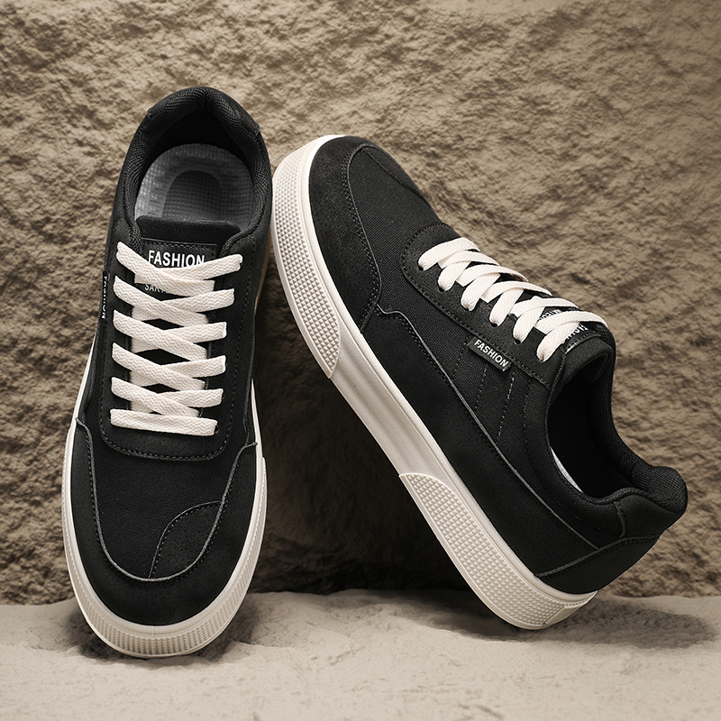 Xiaoqing año nuevo y verano nuevo estilo cómodo y transpirable tacón plano boca baja a juego casual estilo coreano todo-fósforo zapatos perezosos con cordones