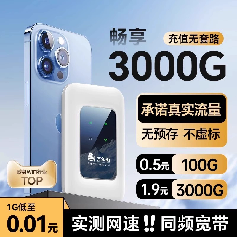 [Официальная прямая продажа] Портативный Wi‑Fi 2024, новый беспроводной мобильный портативный хост‑спот 4G, три сети