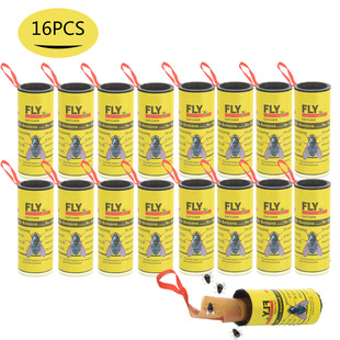 New Cross-Border Fly Trap Sticky Fly Paper Fly Glue Fly Roll Paper Fly Board Fly Tape Fly Trap