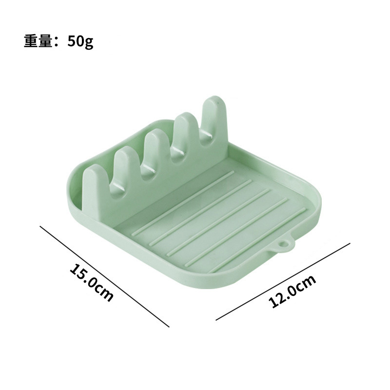 【얇고 가벼운 OPP 포장】 냄비 뚜껑 거치대 / 연두색