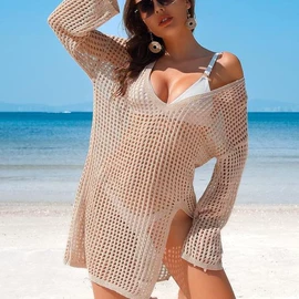 比基尼;连体泳衣;沙滩裙