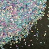 Glass gravel-pink blue purple mixed