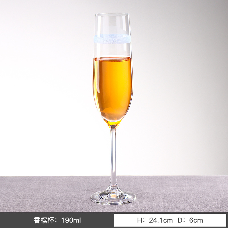 Checo Lexus importa la creatividad europea de lujo ligero sin plomo taza de cristal nueva taza de vino de uva de colores taza ligera