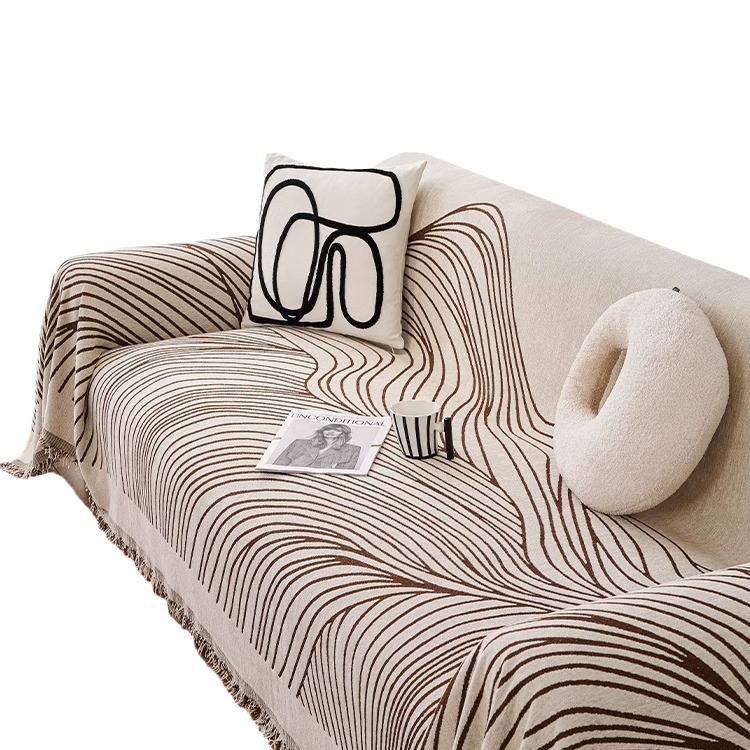 Housse de canapé élastique minimaliste française anti-griffes_voghion.com