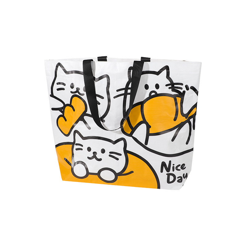 漫画織バッグ、目立つバッグ、ハンドバッグ、展示会ギフトショッピングバッグ、衣類バッグ、ロゴ入りヘビ革バッグ|undefined