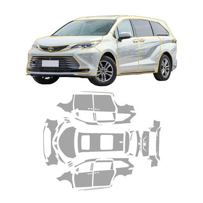 2025-2026 Toyota Sienna Pre-Cut | Car paint protective film
