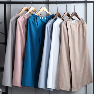 High-end Beauty Salon Bath Skirt Special Women's Pure Cotton Absorbent Waffle Thin Summer Wearable Wrap Bath Dress