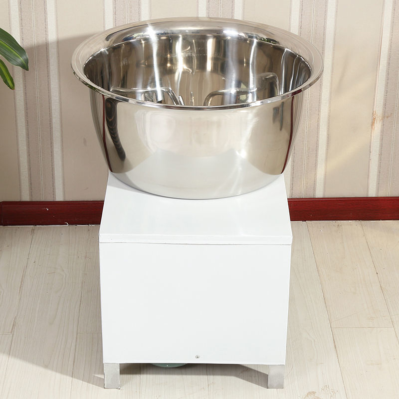 Mezcladora de harina de acero inoxidable gruesa, mezcladora de harina eléctrica, mezcladora de harina