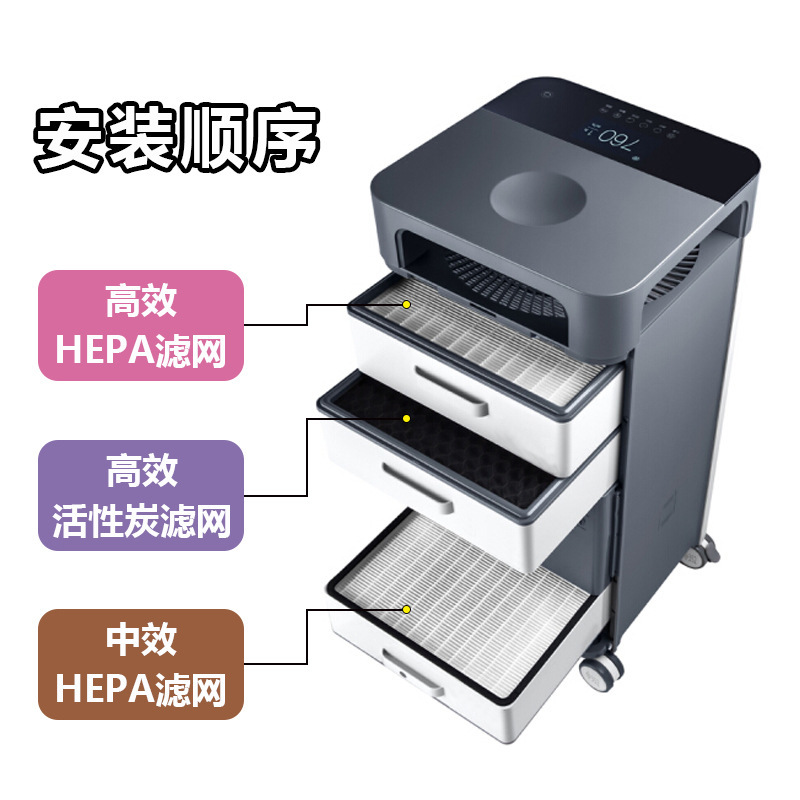 352 hepa 활성탄 필터 공기 청정기 필터를 위해 적당한