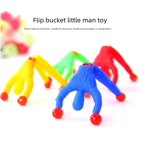 Large Climbing Spider-Man Toy Super Glue Somersault Miniature Prank Sticky Palm Boring Toy