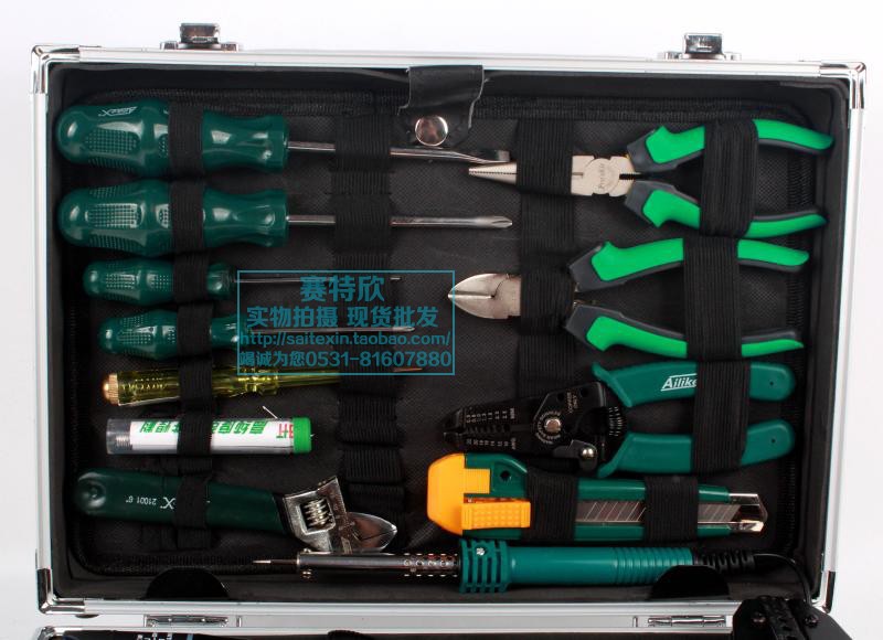 BAOGONG 376TX 약한 현재 통신 네트워크 유지 보수 세트 2M 라인 광 통신 설치 및 유지 보수 조합 작업자 YATONGSI