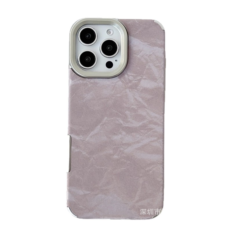 メッキ大穴雪山ベルベット適用リンゴ16promax皮質携帯ケースiPhone15全包純色14|undefined
