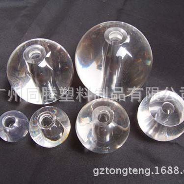 透明中孔球 实心亚克力球 展示球  装饰圆球 压克力树脂球