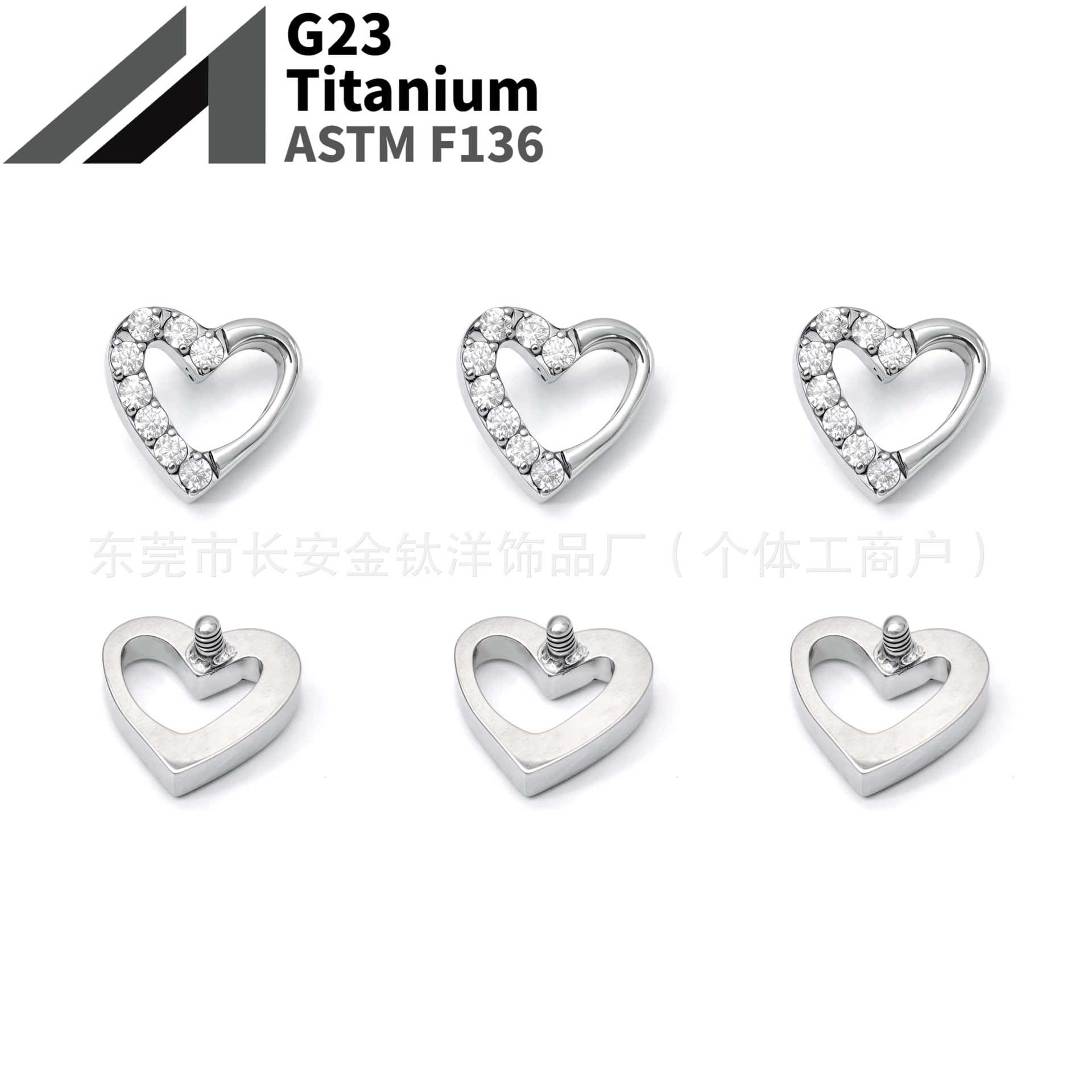 16G labret stud size and finish detail