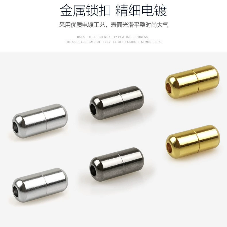 Metal capsule, shoelace buckle, accessories, (Physicals)
