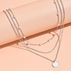 Fashionable necklace from pearl, trend accessory, European style, simple and elegant design