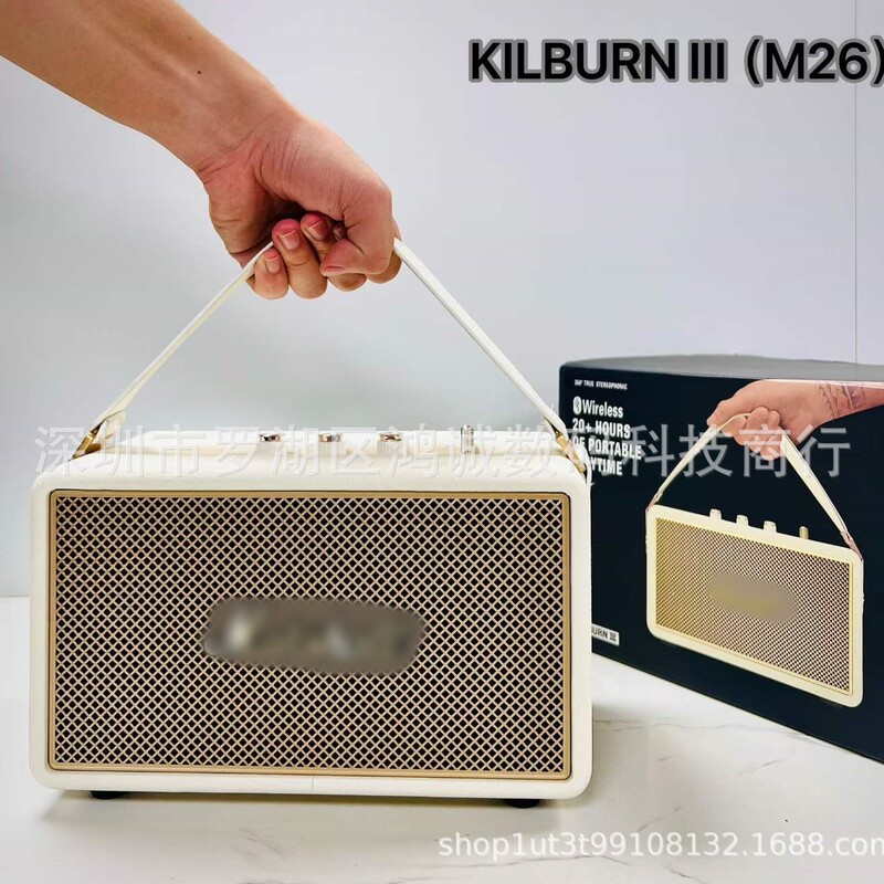 Kilurn Iii M26 Speaker Wireless Bluetooth Portable 3Rd Generation Home Outdoor Use Compatible with Marshall