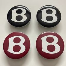 适用宾利68mm轮毂盖殴陆GT/飞驰/雅致轮毂盖 轮毂中心标 宾利标志