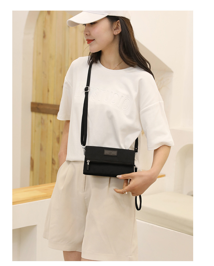 Borsa a tracolla semplice alla moda in edizione coreana da donna, nuova estate 2021, borsa a tracolla Cashier Change_voghion.com