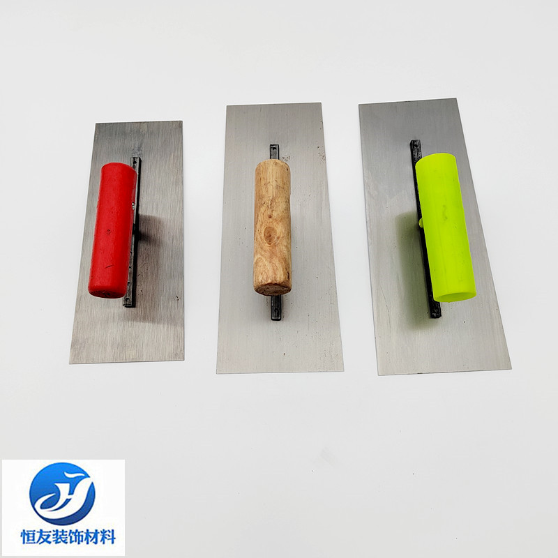 碳钢抹泥刀 木柄抹泥板 木柄抹泥刀刮刀清光抹泥抹子泥工刀