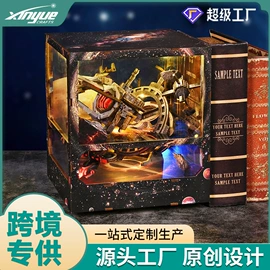 建筑/DIY小屋/拼装玩具;建筑模型;说明书