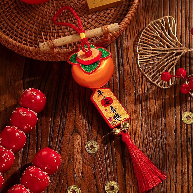Новогодний подвес persimmon pendant Persimmon Ruyi входная дверная ручка декор мир и радость подвеска атмосферa весной фестиваль