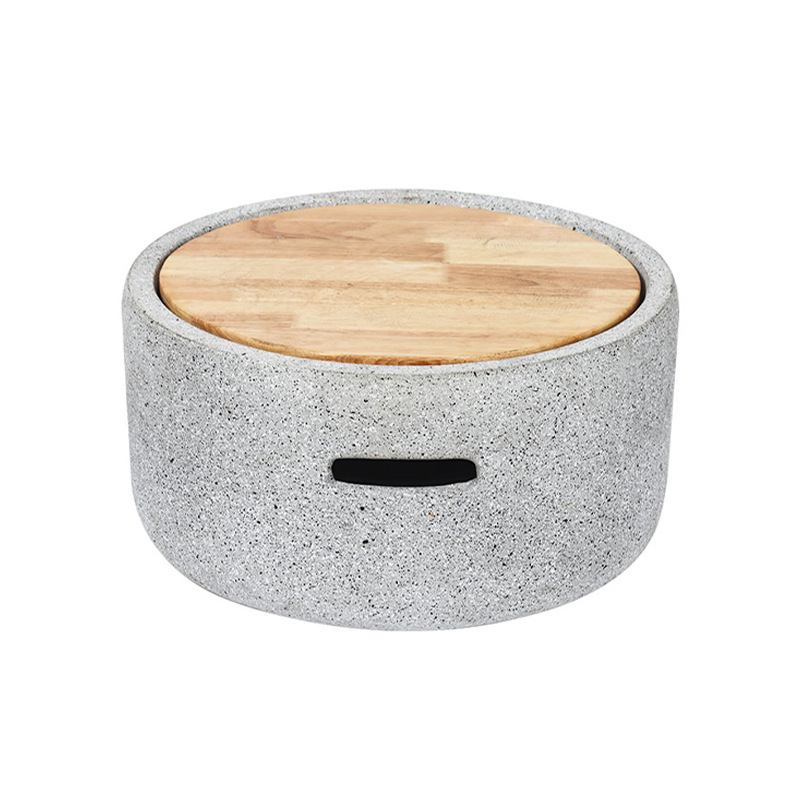 horno de óxido de magnesio con cubierta de madera horno exterior para hacer té horno de jardín horno de horno con mesa de barbacoa horno de barbacoa