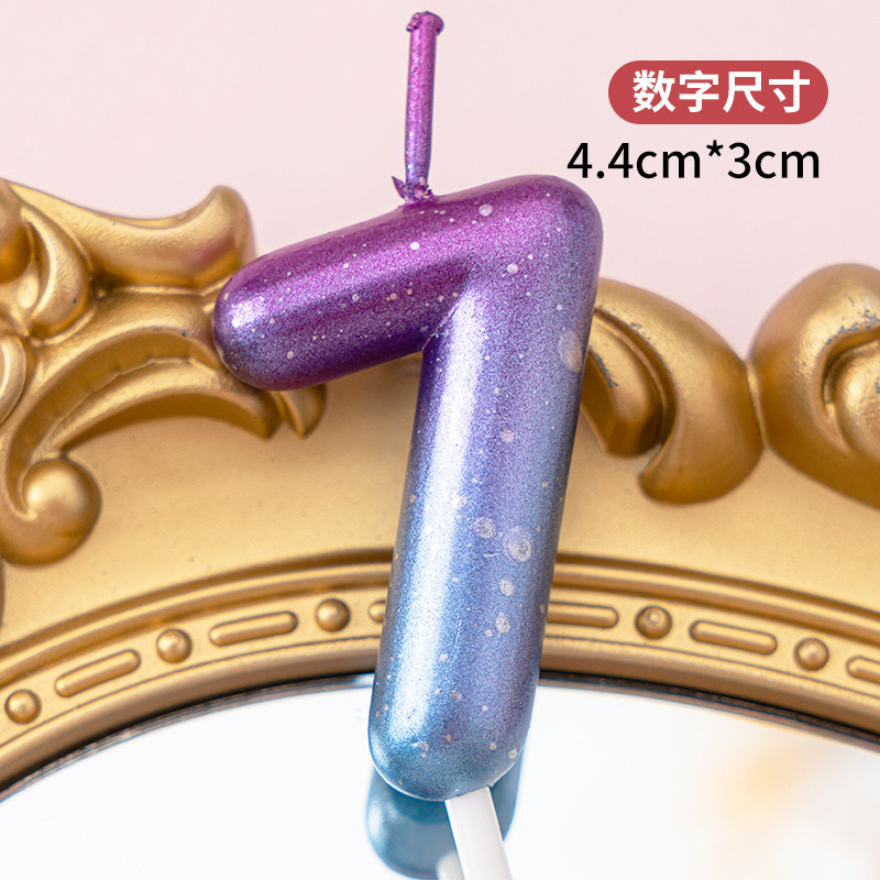 Una variedad de velas digitales transfronterizas, pastel de cumpleaños, oro, color dorado, color caramelo, corona de mariposa, vela digital